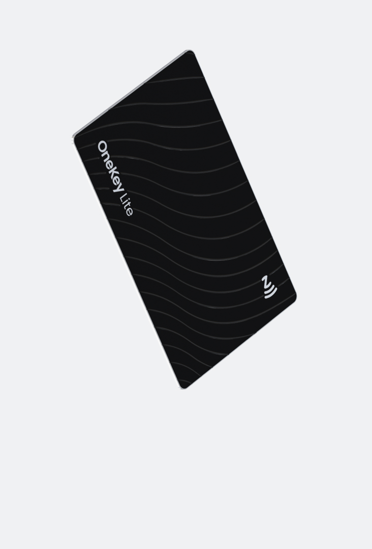 Restore
your wallet
without typing
one word.